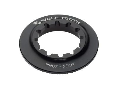 Wolf Tooth rotor belső bordás középzáras anya, fekete