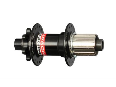 Piasta tylna Novatec D442SB-X12-11S, 32 otwory, 12x142 mm, IS6, Shimano HG, OEM