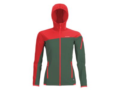 Kurtka damska z kapturem High Point Versa, khaki/herbaciana