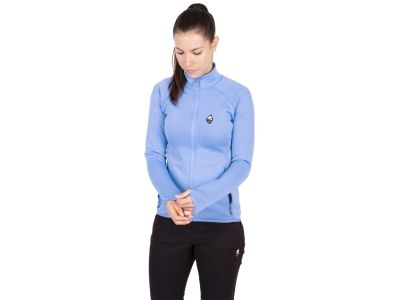 High Point Proton 6.0 dámská mikina, silt green/bílý zip