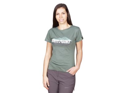 Koszulka damska High Point 2.0, kolor laurowy khaki