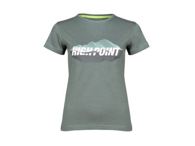 Koszulka damska High Point 2.0, kolor laurowy khaki