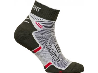 High Point Active 2.0 socks, black/red