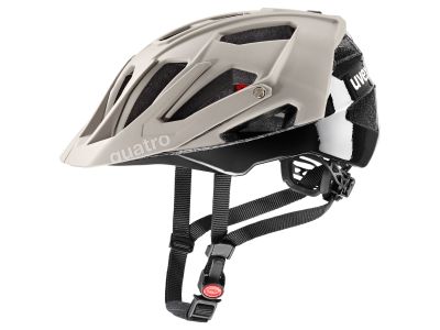 uvex quatro cc Helm, oak brown/black