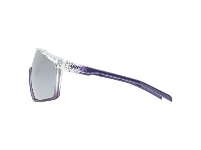 uvex MTN Perform okuliare, clear-met purple/mirror silver
