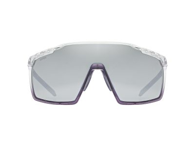 uvex MTN Perform okuliare, clear-met purple/mirror silver