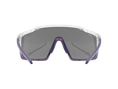 uvex MTN Perform okuliare, clear-met purple/mirror silver