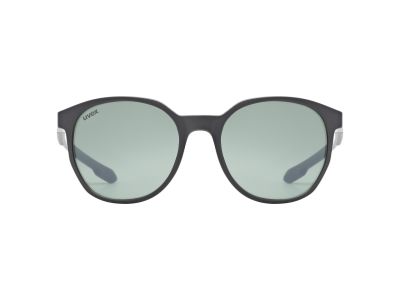 Ochelari uvex Lgl 54, negri mat/verzi