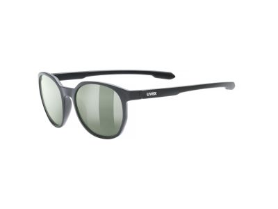 Ochelari uvex Lgl 54, negri mat/verzi