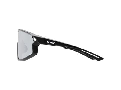 okulary uvex skyryse, black matt/mir.silver