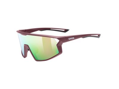 Okulary uvex skyryse, bordowy mat/mir.rose