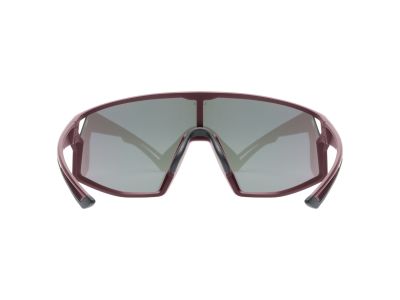 uvex skyryse brýle, burgundy matt/mir.rose