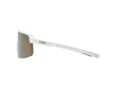 uvex Dyrt brýle, white matt/mir.gold