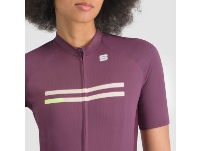 Tricou Sportful Starlight pentru femei, vișiniu