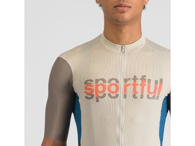 Sportful SUPERGIARA LOGO mez, apátságkő/olívazöld