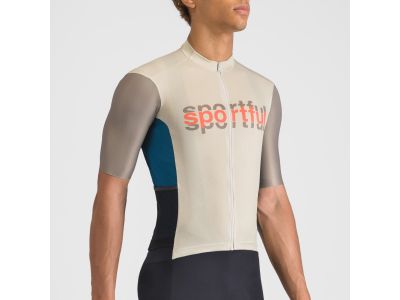 Sportful SUPERGIARA LOGO mez, apátságkő/olívazöld