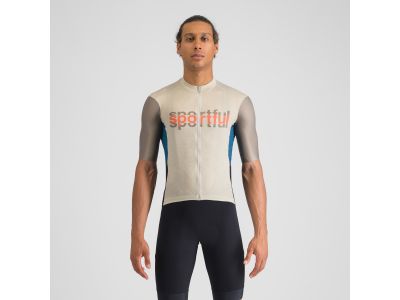 Sportful SUPERGIARA LOGO mez, apátságkő/olívazöld