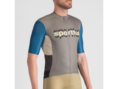 Sportful SUPERGIARA LOGO mez, Metallic/türkizkék