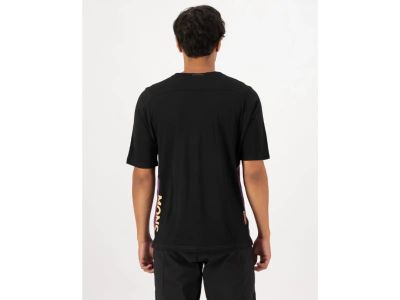 Mons Royale Diversion Merino jersey, boysenberry/black