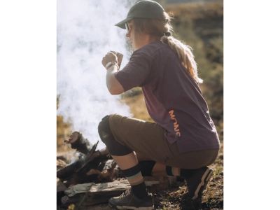 Mons Royale Diversion Merino Trail women&#39;s shorts, dark olive