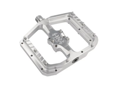 Burgtec Penthouse MK5 B-Rage Edition platform pedálok, ezüst