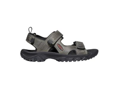 KEEN Targhee III nyitott orrú szandál, szürke/fekete