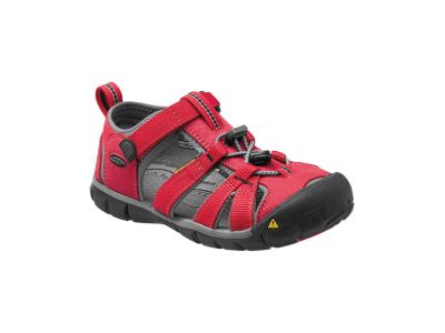 KEEN Seacamp II CNX gyerek szandál, versenypiros/vízköpő