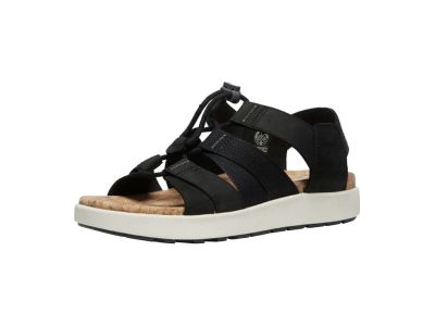 Sandale KEEN Elle Mixed Strap pentru femei, negru/mesteacăn