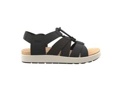 Sandale KEEN Elle Mixed Strap pentru femei, negru/mesteacăn