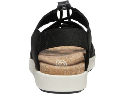 Sandale KEEN Elle Mixed Strap pentru femei, negru/mesteacăn