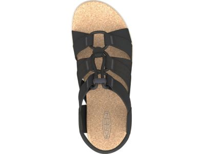Sandale KEEN Elle Mixed Strap pentru femei, negru/mesteacăn