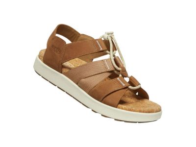 KEEN Elle Mixed Strap női szandál, pirított kókusz/nyírfa