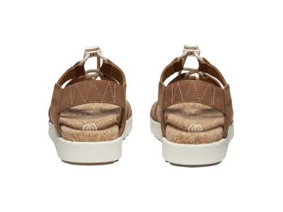 Sandale KEEN Elle Mixed Strap pentru femei, nucă de cocos prăjită/mesteacăn