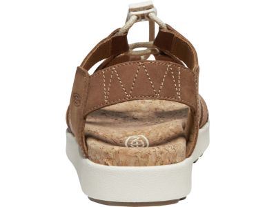 Sandale KEEN Elle Mixed Strap pentru femei, nucă de cocos prăjită/mesteacăn