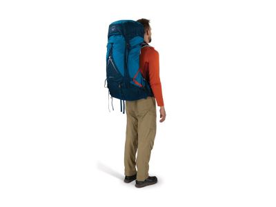 Rucsac Osprey Atmos Ag LT 65 65 l, culoare night shift/albastru scoria