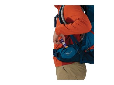 Rucsac Osprey Atmos Ag LT 65 65 l, culoare night shift/albastru scoria