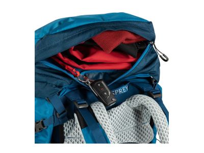 Rucsac Osprey Atmos Ag LT 65 65 l, culoare night shift/albastru scoria