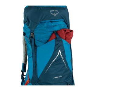 Rucsac Osprey Atmos Ag LT 65 65 l, culoare night shift/albastru scoria