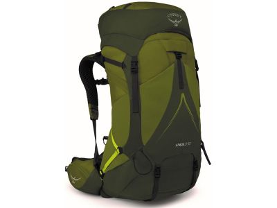 Rucsac Osprey Atmos Ag LT 65, 65 l, vale pitorească/piper verde