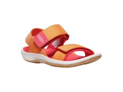 KEEN Elle Backstrap gyerek szandál, mandarin/cayenne