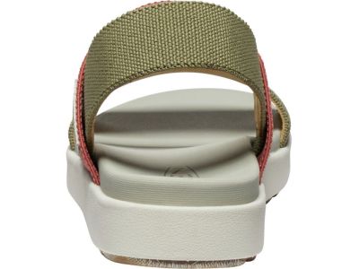 KEEN Elle Backstrap női szandál, martini olajzöld/égetett agyag
