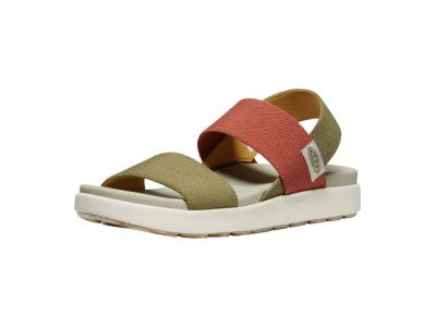 KEEN Elle Backstrap női szandál, martini olajzöld/égetett agyag