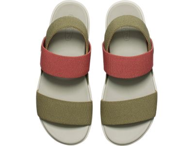 KEEN Elle Backstrap női szandál, martini olajzöld/égetett agyag