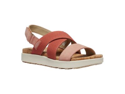 KEEN Elle Criss Cross női szandál, égetett agyag/parafa