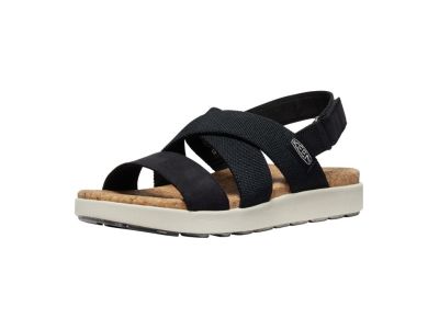 KEEN Elle Criss Cross női szandál, fekete/nyírfa