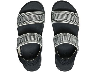KEEN Elle Backstrap női szandál, fekete/csillagfehér