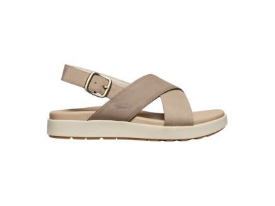 KEEN Elle Luxe Cross Strap női szandál, plaza bézs/csíkos