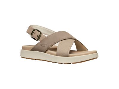 KEEN Elle Luxe Cross Strap női szandál, plaza bézs/csíkos
