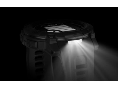 Garmin Instinct 3 sportovní hodinky, 50 mm, Solar, Tactical Edition Black/Black silicone band