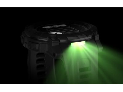 Garmin Instinct 3 sportovní hodinky, 50 mm, Solar, Tactical Edition Black/Black silicone band
